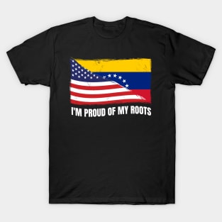 Proud Venezuela Flag, Venezuela gift heritage, Venezuelan girl Boy Friend Venezolano T-Shirt